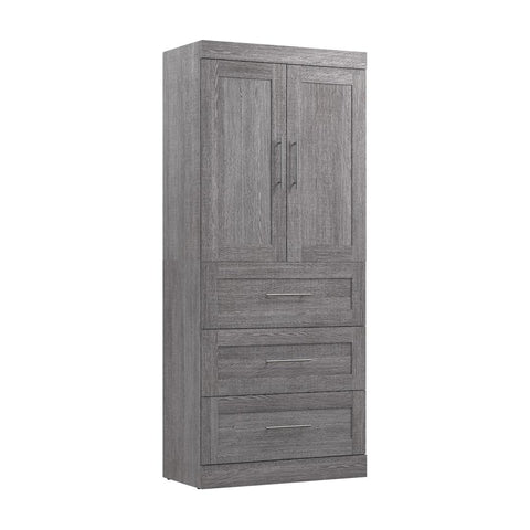 Armoire-penderie 36L avec tiroirs