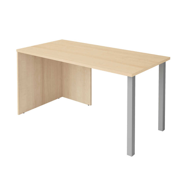 Table de bureau 60L avec deux pattes de métal