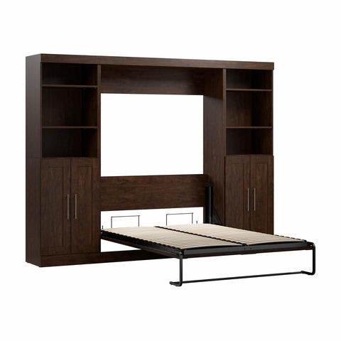 Full Murphy Bed with Closet Storage Organizers (109W)