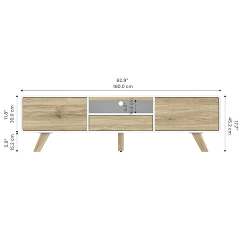 63W TV Stand for 50 inch TV