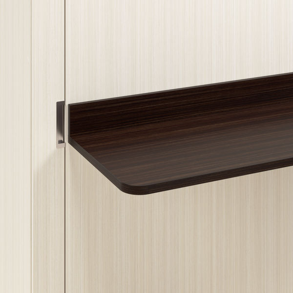 Lit escamotable double avec bureau 61L