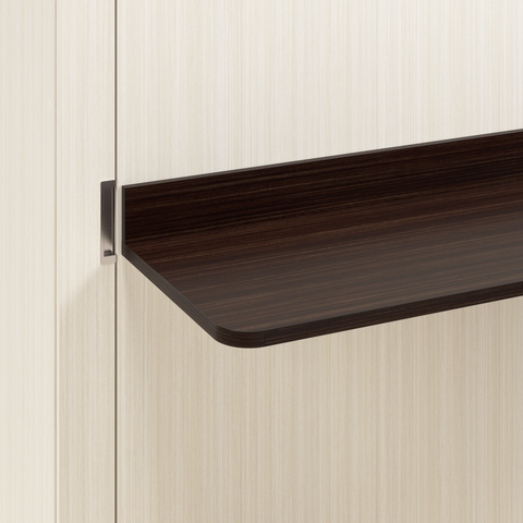 Lit escamotable double avec bureau 61L