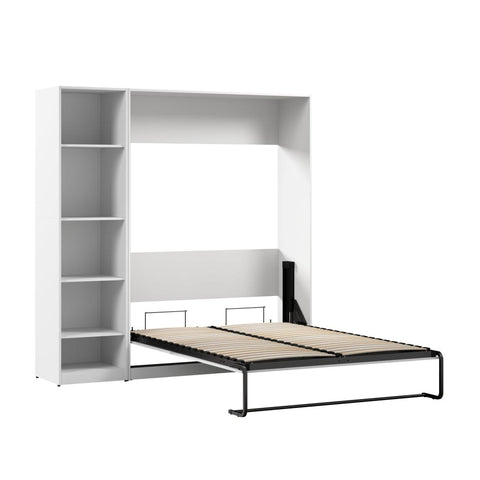 Full Murphy Bed with Closet Organizer (79W)