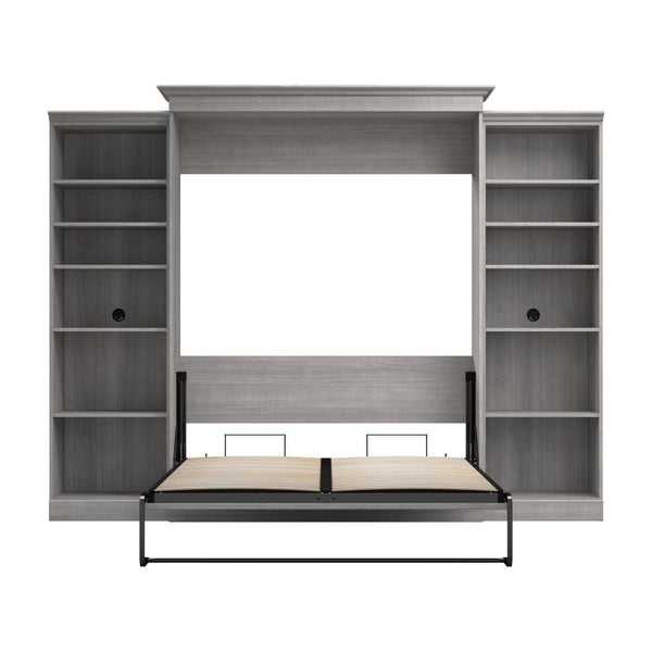 Grand lit escamotable et 2 organisateurs de garde-robe (115L)