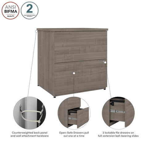 Standard 2 Drawer Lateral File Cabinet