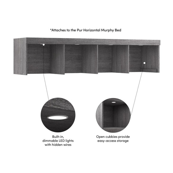 Overhead Storage for Pur 85W Queen Horizontal Murphy Bed
