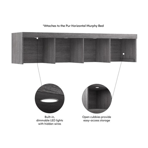 Overhead Storage for Pur 85W Queen Horizontal Murphy Bed