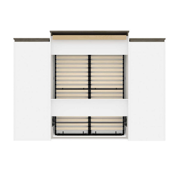 Queen Murphy Bed with Multifunctional Storage (125W)