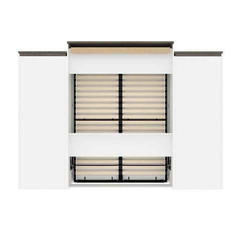 Queen Murphy Bed with Multifunctional Storage (125W)