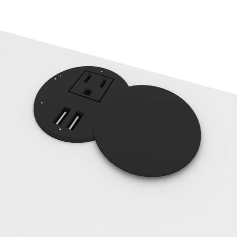 48W x 24D Standing Desk with Dual Monitor Arm