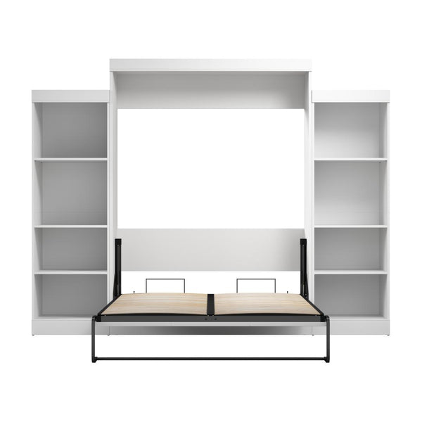 Grand lit escamotable avec organisateurs de garde-robe (115L)