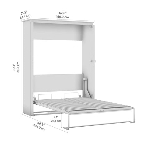 Lit escamotable double 63L