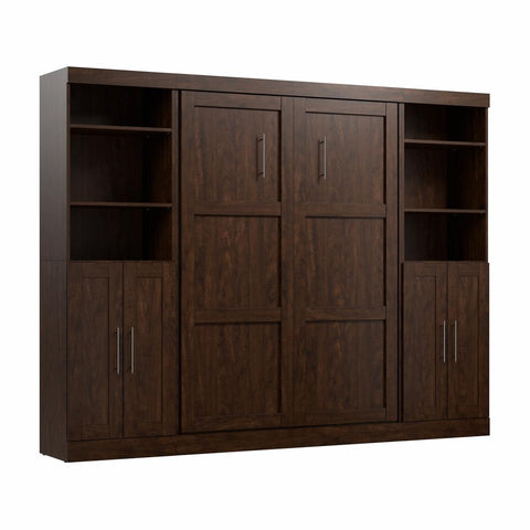 Full Murphy Bed with Closet Storage Organizers (109W)