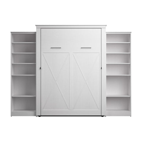 Queen Murphy Bed with Closet Organizers (119W)