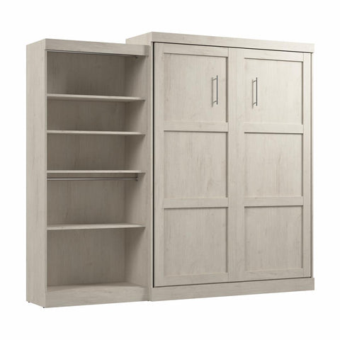 Grand lit escamotable avec organisateur de garde-robe (101L)