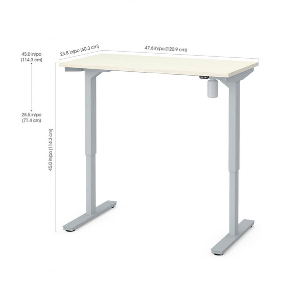 Bureau assis-debout 24“ x 48“