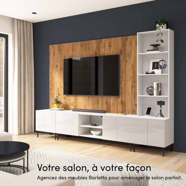 94W Large TV Wall Panel for Entertainment Center