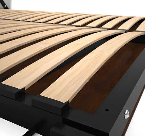 Grand lit escamotable et 2 organisateurs de garde-robe (115L)