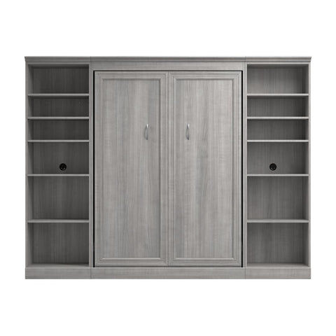 Full Murphy Bed and 2 Closet Organizers (109W)