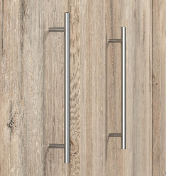 Full Murphy Bed with 2 Shelving Units (109W)