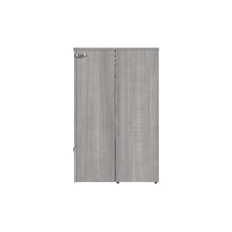 63W Queen Murphy Cabinet Bed with Pullout Drawer