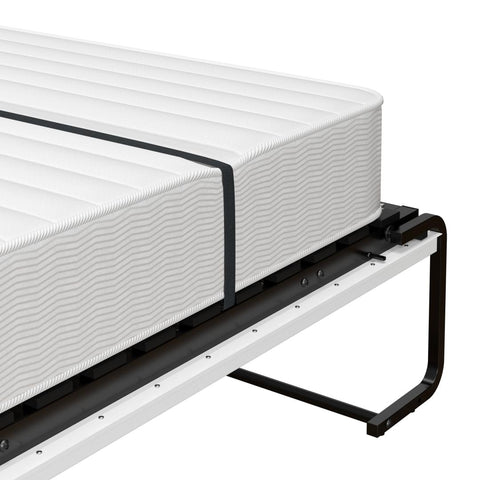 Grand lit escamotable et organisateurs de garde-robe avec tiroirs (126L)