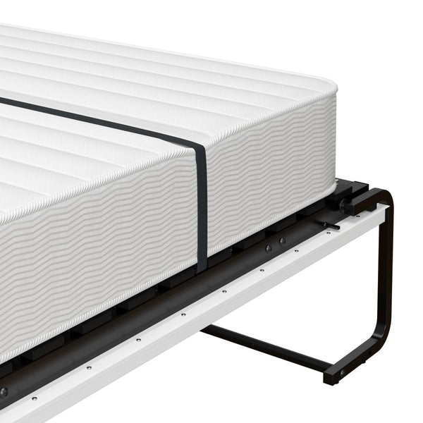 Queen Murphy Bed and Closet Organizers with Drawers (126W)