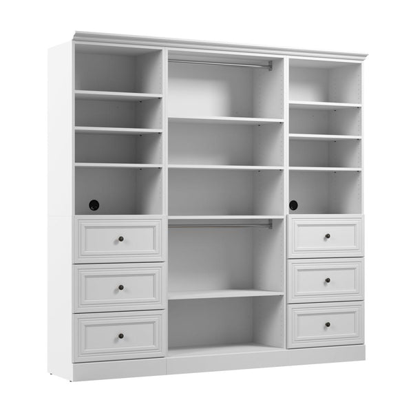 Organisateur de garde-robe avec tiroirs 86L