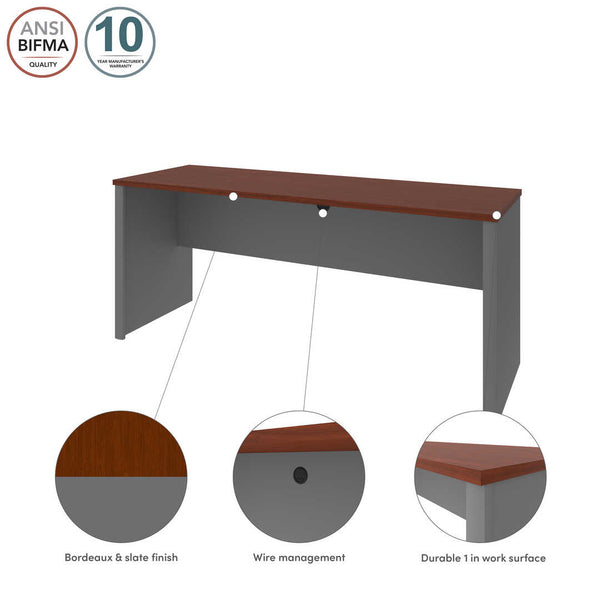 72W Narrow Desk Shell