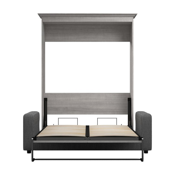Lit escamotable double avec canapé (73L)