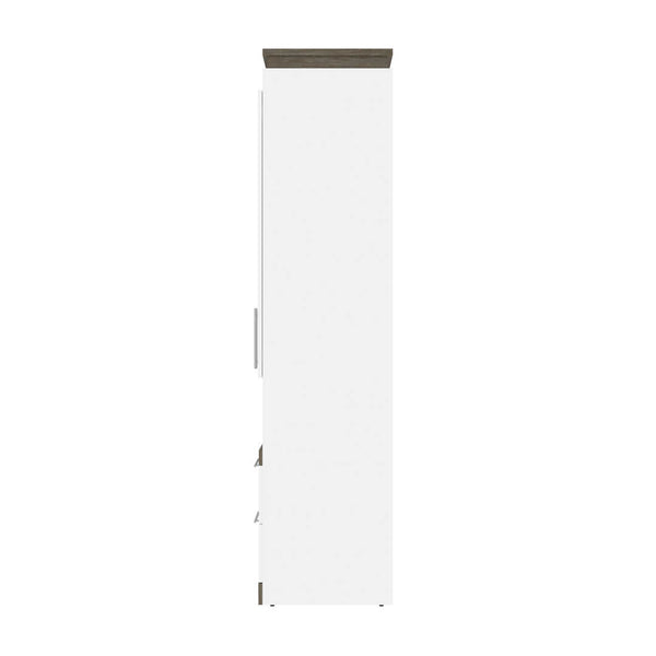 Grand lit escamotable (queen) avec rangement multifonctionnel (125L)