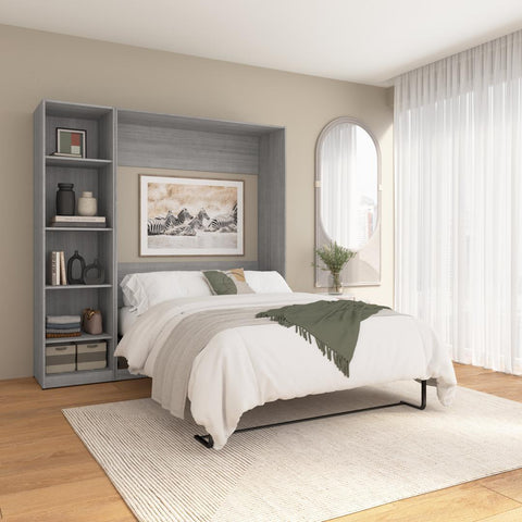 Full Murphy Bed with Closet Organizer (79W)
