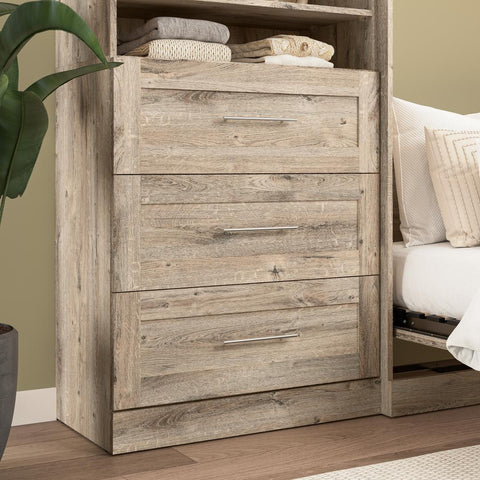 Ensemble de 3 tiroirs pour organisateur de garde-robe 36L Pur