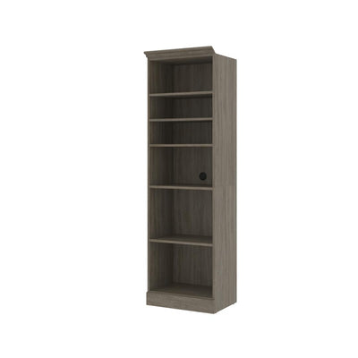 Traditional Closet System with Shelves, 25W x 20D