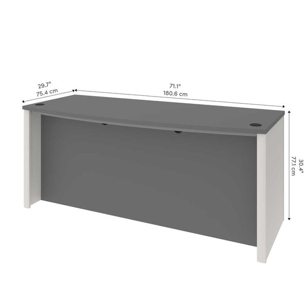 72W Desk Shell
