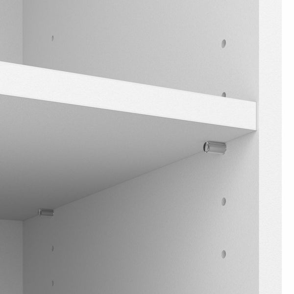 24W Tall Storage Cabinet with Doors and Drawers