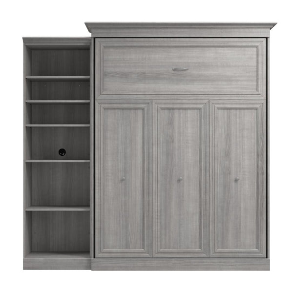 Grand lit escamotable avec organisateur de garde-robe (92L)