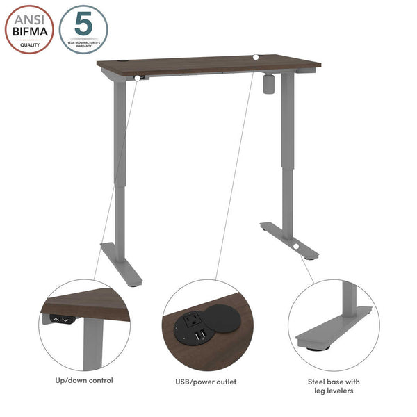 Bureau assis-debout 48L x 24P