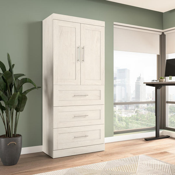 Armoire-penderie 36L avec tiroirs