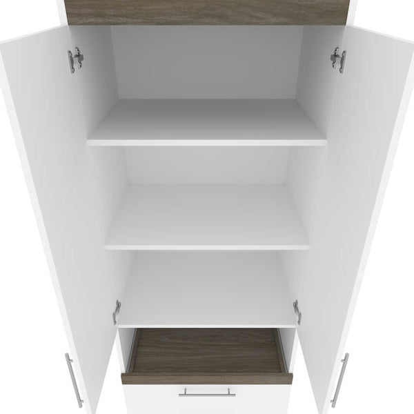 Grand lit escamotable (queen) avec rangement multifonctionnel (125L)