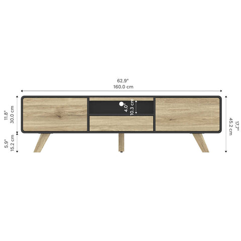 63W TV Stand for 50 inch TV