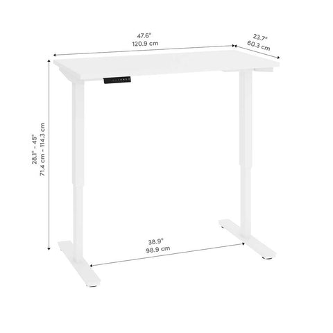 48W x 24D Electric Standing Desk