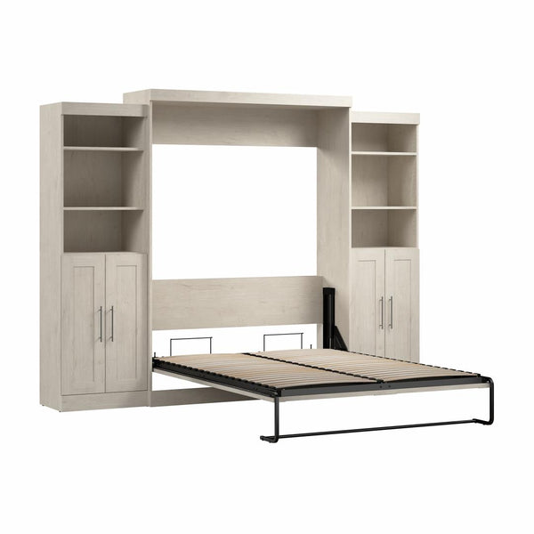Queen Murphy Bed with Closet Storage Organizers (115W)