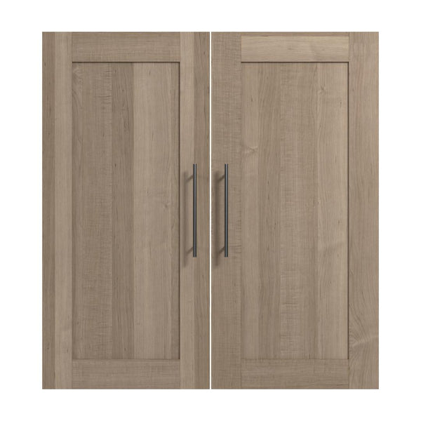 Contemporary Doors (2) Set, 36W