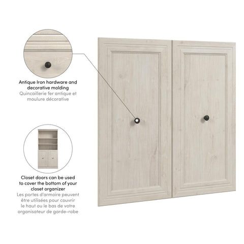Ensemble de 2 portes pour organisateur de garde-robe 36L Versatile