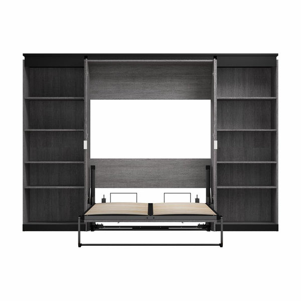 Full Murphy Bed with Shelves (120W)