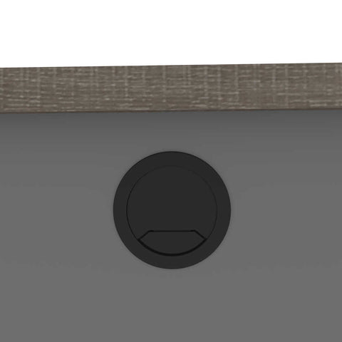 L-Shaped Desk with Pedestal