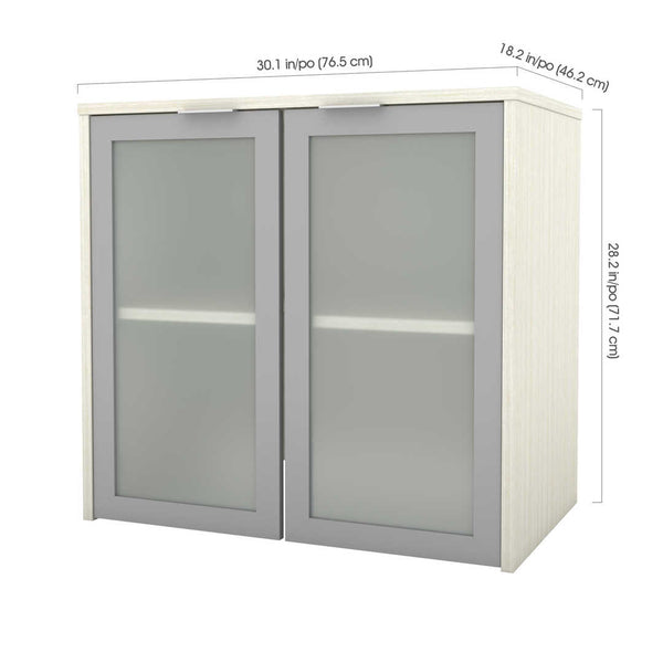 Huche 31L avec portes en verre dépoli