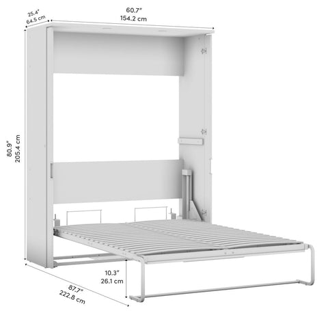 Lit escamotable double 61L