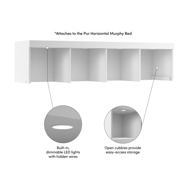 Overhead Storage for Pur 80W Full Horizontal Murphy Bed
